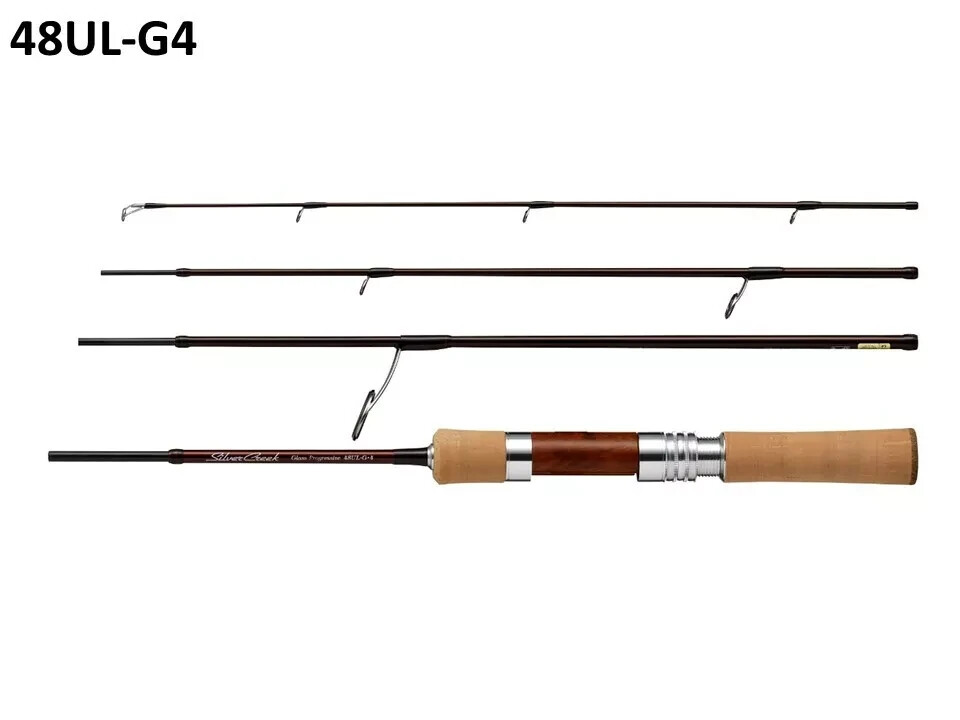 美品✨Silver Creek Glass Progressive 48UL−G PLAT/daiwa silver creek glass progressive 48ul g spinning