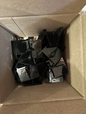 25 black pro mold card holder stands