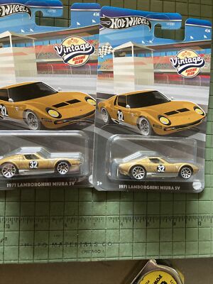 Hot Wheels 1971 Lamborghini Miura SV Orca #4 4/6 - 2024 Vintage