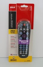 New Sealed RCA RCR413BHZ 4-Device Universal STREAMING PLAYER Remote Control