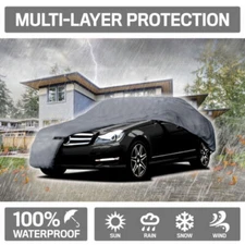 5-Layer Outdoor Car Cover for Toyota Celica Dust Rain Snow WaterProof