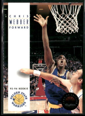Chris Webber 1993-94 SkyBox Premium #227 - Golden State Warriors