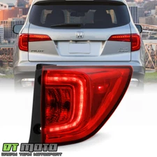 For 2016 2017 2018 Honda Pilot Factory LED Tail Light Lamp Outer Passenger Side