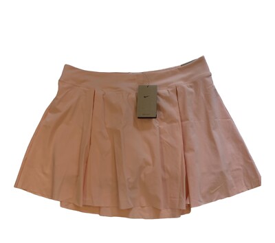 Nike Dri-Fit Women's Peach Pleated Flare Golf Skort Size XL
