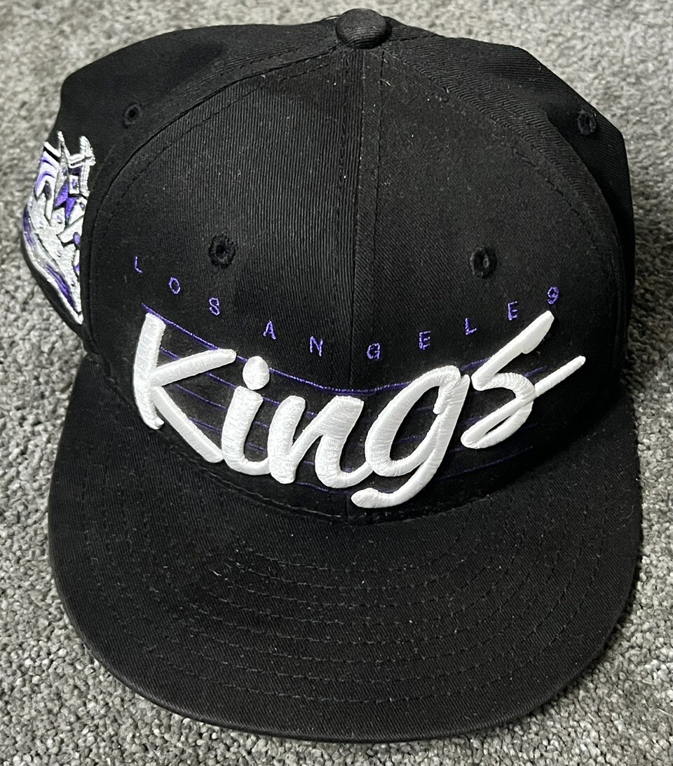Los Angeles Kings NHL New Era Fits w/ Crown Snapback Hat Cap Black 