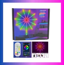 RGB Color Changing Firework LED Light, Customizable via App and Remote