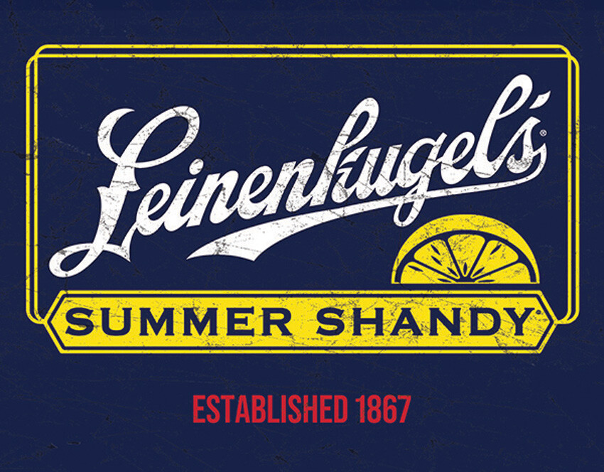 Retro Summer Shandy Beer Tin Sign 2428