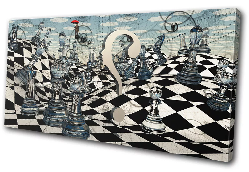 Chess Game Wall Art