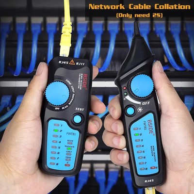 Network Cable Tracker Detecteur FWT81 RJ11/45 Lan Ethernet Phone Wire Tester