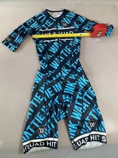 Wattie Ink Mens Tri Triathlon Suit Small S (8852-3)
