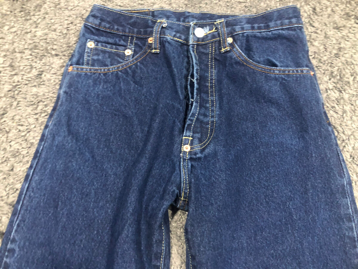 Vintage Levis 201xx Selvedge Big E Jeans 31x32 Dark Wash Vintage Levis 201xx Selvedge Big E Jeans 31x32 Dark Wash