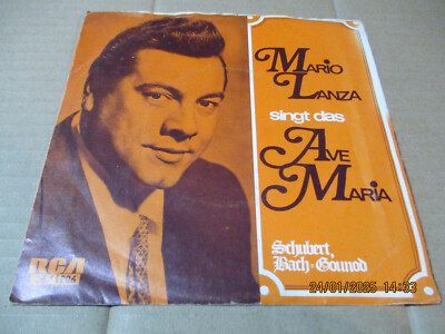 (21) 7'' Single Vinyl - Mario Lanza - Ave Maria