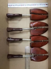 2 - Pairs - Travel Tree -  Men's Wood Shoe Keepers , Rochester Shoe Tree Co.