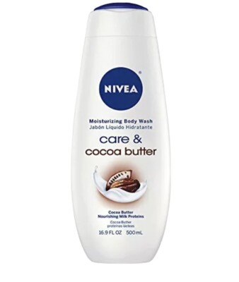 Nivea Care & Cocoa Butter Moisturizing Body Wash 16.9 Fluid Ounce