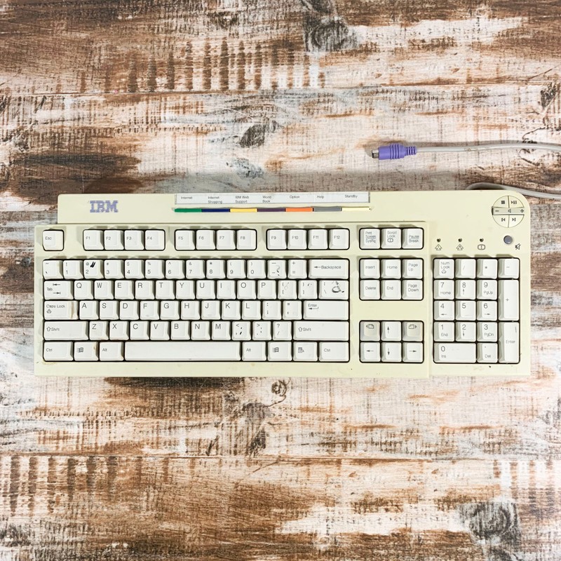 Vintage IBM Keyboard Model KB-9930 PS/2