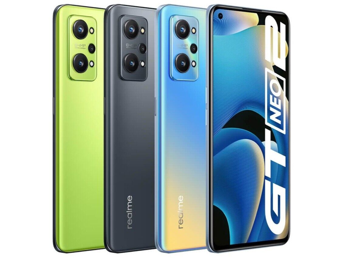 Realme GT Neo 2 12+256GB Green (RMX3370) 64MP NFC Dual SIM Realme GT Neo 2 12+256GB Green (RMX3370) 64MP NFC Dual SIM