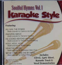 Soulful Hymns Vol. 1 Christian Karaoke Style NEW CD G Daywind Brand New, Sealed