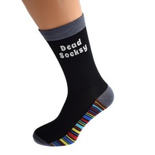 Dead Socksy Fun Design Novelty Mens Socks Size 5-12 - X6S223-009