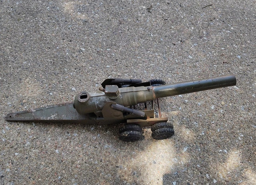 Big Bang Large 24" Carbide Field Cannon Model Vintage Double Axle No 15 cc