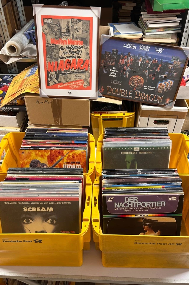 LaserDisc - Spitzenqualität in den 90er Jahren - Mehr als 100 Stück
