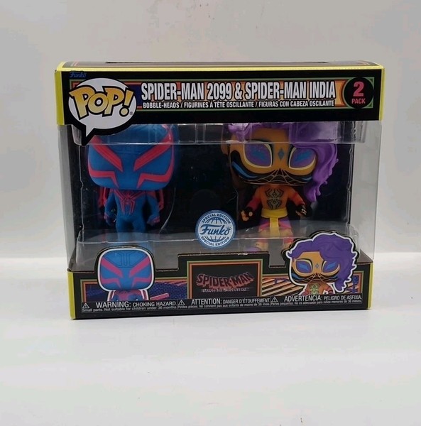 Funko Pop! Spider-Man 2099& Spider-Man India - Bobble-Head-image