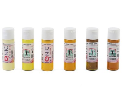 Ammo By Mig Ionic Sunfire Yellow Colors Airbrush Acrylic Paint Set