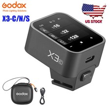 US Godox X3-C/N/S 2.4G TTL Wireless Flash Tri...