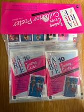 Barbie Trading Cards, First Edition, 1990, 14 unopened 10 card packs with Poster