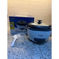 Russell Hobbs Rice Cooker Metal, 300W, 1.2kg, White Medium 27030