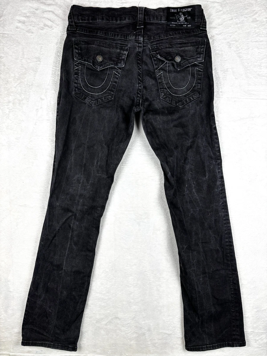 25+ True Religion Black Relaxed Jeans for Men for sale | Updated