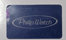 Garanzia internazionale Originale per Orologio Philip Watch Formato Card