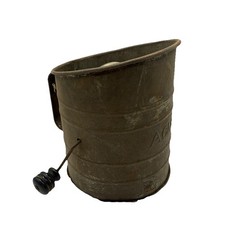 Vintage Tin ACME Flour Sifter Great Patina