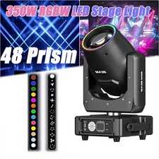 Beam 350W RGBW Moving Head Light Gobo Mini Stage Light Effect DMX for Disco Bar