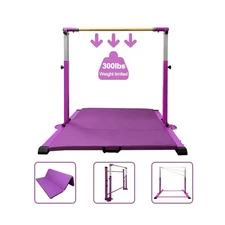 Gymnastics Kip Bar for Home Indoor Training,Horizontal Bar for Kids Girls Jun...