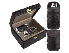 Faraday Box w/ 2 Faraday Pouches, Medium + 2 Faraday Pouches *Open Box New*