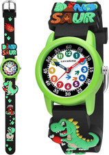 Kids Watch, Cute 3D Cartoon Toddler Watches, Waterproof Analog Learning-To-Tell-