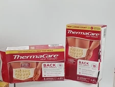 2ThermaCare Lower Back & Hip Pain Relief Heat Wraps, Large/Extra- BB DATE 2027