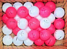 36 AAAAA / AAAA Pre-2026 Callaway Reva Golf Balls - Pink and White