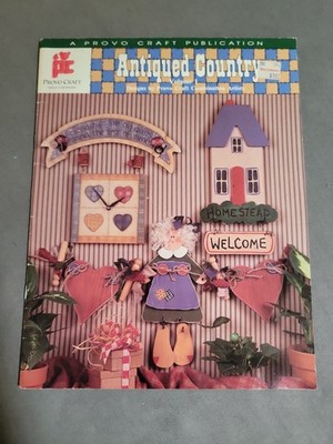 Provo Craft Antiqued Country Volume 1 American #40-5915 Animals 1994 
