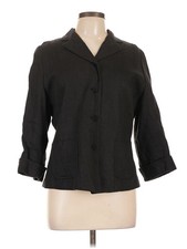 Ann Taylor Women Black Blazer L