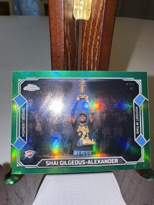 Topps ChromeUpdated 25’-26’Moment in Time Shai Gilgeous-Alexander MVP  18/99