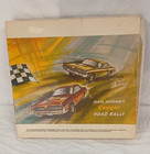 Dan Gurney Cougar Road Rally Slot Car Set Track 2 Cars Red Yellow 1967 MPN — photo 1