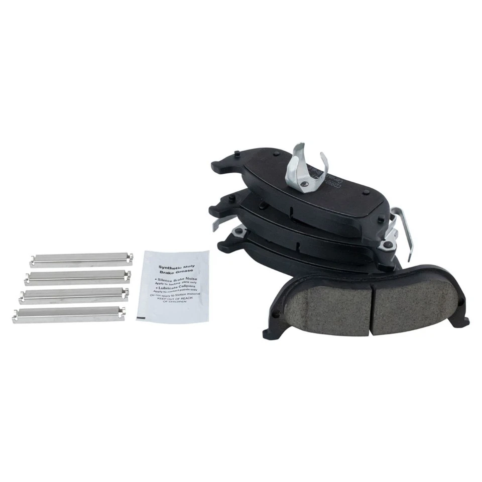 Kit de pastillas de freno y rotor de disco de cerámica Posi trasero para Chrysler Pacifica nuevo Foto 4 de 4