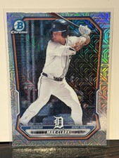 2026 Bowman Chrome bcp-2 Max Clark mojo refractor Detroit Tigers