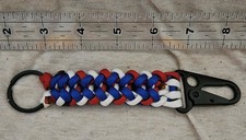 Heavy Duty Snap Hook Key Lanyard. 550 Paracord and 1" Tactical Snap Hook