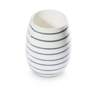 Gmundner Keramik Graugeflammt, Vase (H: 15cm)