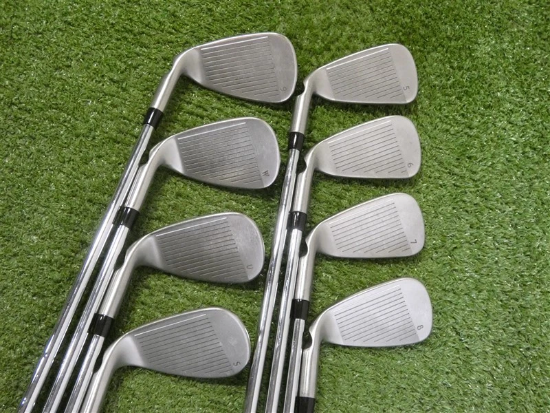 PING 2016 G Irons 5-W, U & S AWT 2.0 Stiff Steel Mid Yellow Dot 1.5* Up +.5" - Image 4 of 4