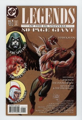 Legends of the DC Universe 80-Page Giant #1 NM+ 1998 Joe Kubert Hawkman
