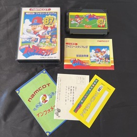 Famista Family Stadium Famicom FC Complete Set All Titles CIB NTSC-J MINT Rare