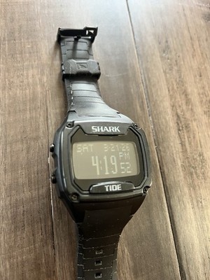 Freestyle Shark Classic Tide XL Watch 101050 Black NEW BATTERY